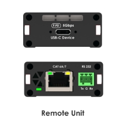 FireNEX-CAT6: 5Gbps USB-C 3.2 Repeater over CAT 6a/7 Cable - FIRENEX-CAT6