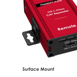 FireNEX-CAT6: 5Gbps USB-C 3.2 Repeater over CAT 6a/7 Cable - FIRENEX-CAT6