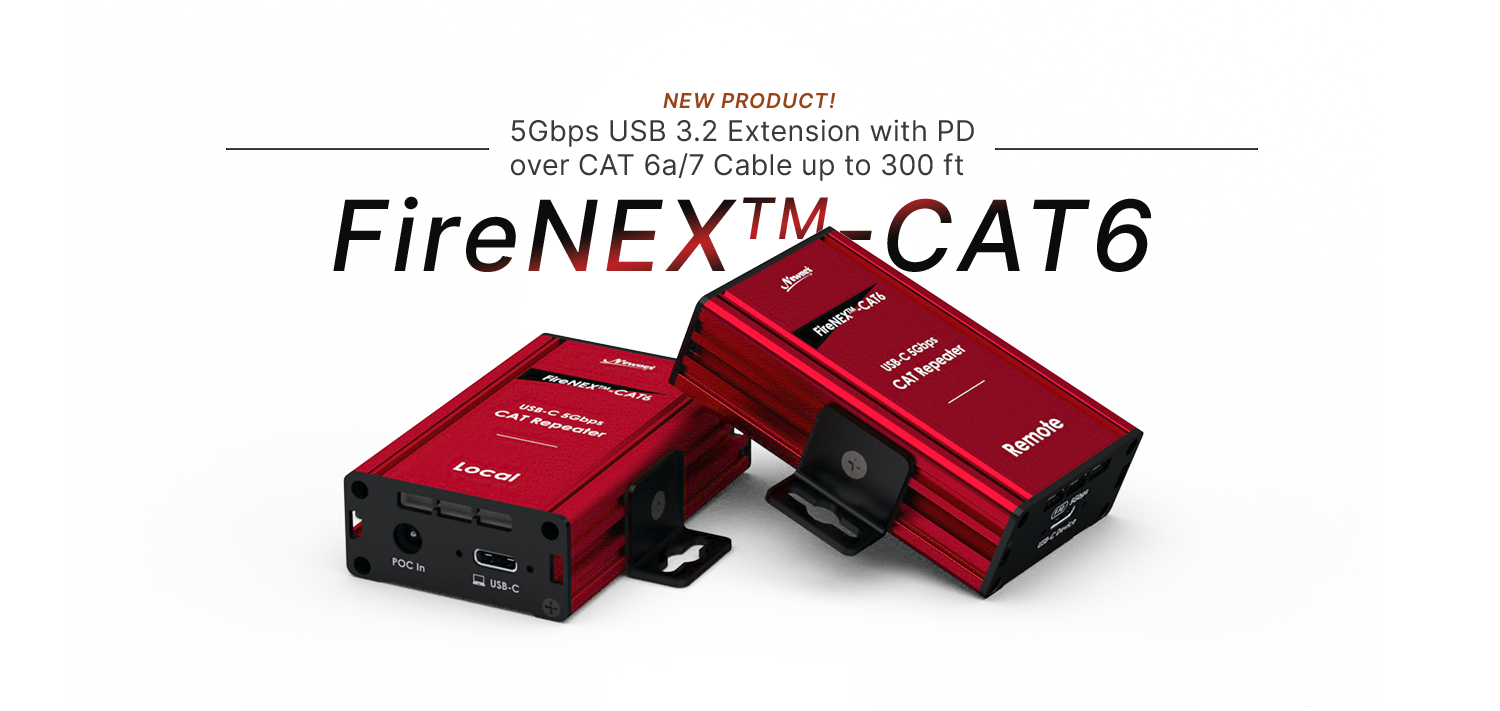 Newnex FireNEX Cat6 USB 3.2 Repeater