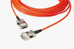 M1-1P0E DVI Hybrid Fiber-Copper Cable — Long Reach, 2K Resolution, Easy Installation opticis, m1-1p0e, dvi, hybrid, cable
