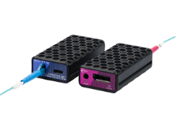 DPX-1F12-TR DisplayPort 1.2 Fiber Optic Extender | 4K 60 Hz • 300 m LC Fiber • Advanced Diagnostics DPX-1F12-TR, DisplayPort 1.2 fiber extender, 4K 60Hz DisplayPort extender, LC multimode OM3 fiber, 300m DisplayPort extension, DisplayPort MST support, uncompressed DisplayPort over fiber, BR-600 compatible extender, Diagnosis Link Manager, USB-C firmware upgrade, FCC CE certified DisplayPort extender, professional AV fiber solution, control room DisplayPort extender, broadcast DisplayPort optical extender