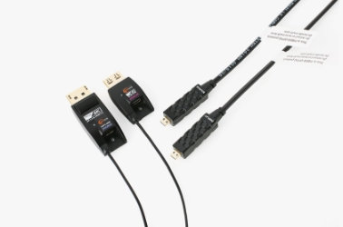 DHFC-200D DisplayPort 1.2 to HDMI 2.0 Converting Active Optical Cable displayport1.2, hdmi 2, converting, active, optical, cable, opticis