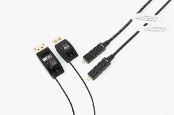 DHFC-200D DisplayPort 1.2 to HDMI 2.0 Converting Active Optical Cable displayport1.2, hdmi 2, converting, active, optical, cable, opticis
