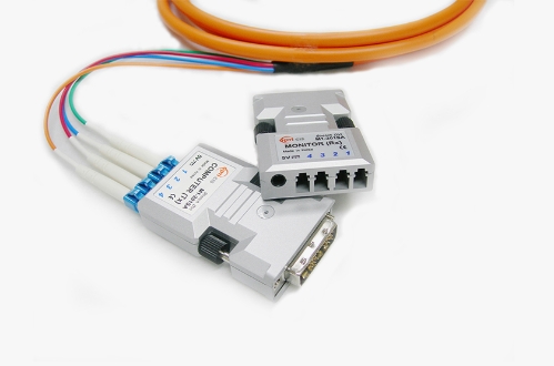 M1-201SA-TR Detachable Fiber-Optic DVI Extender for Medical Displays — WUXGA, 500m Range, EMI-Safe