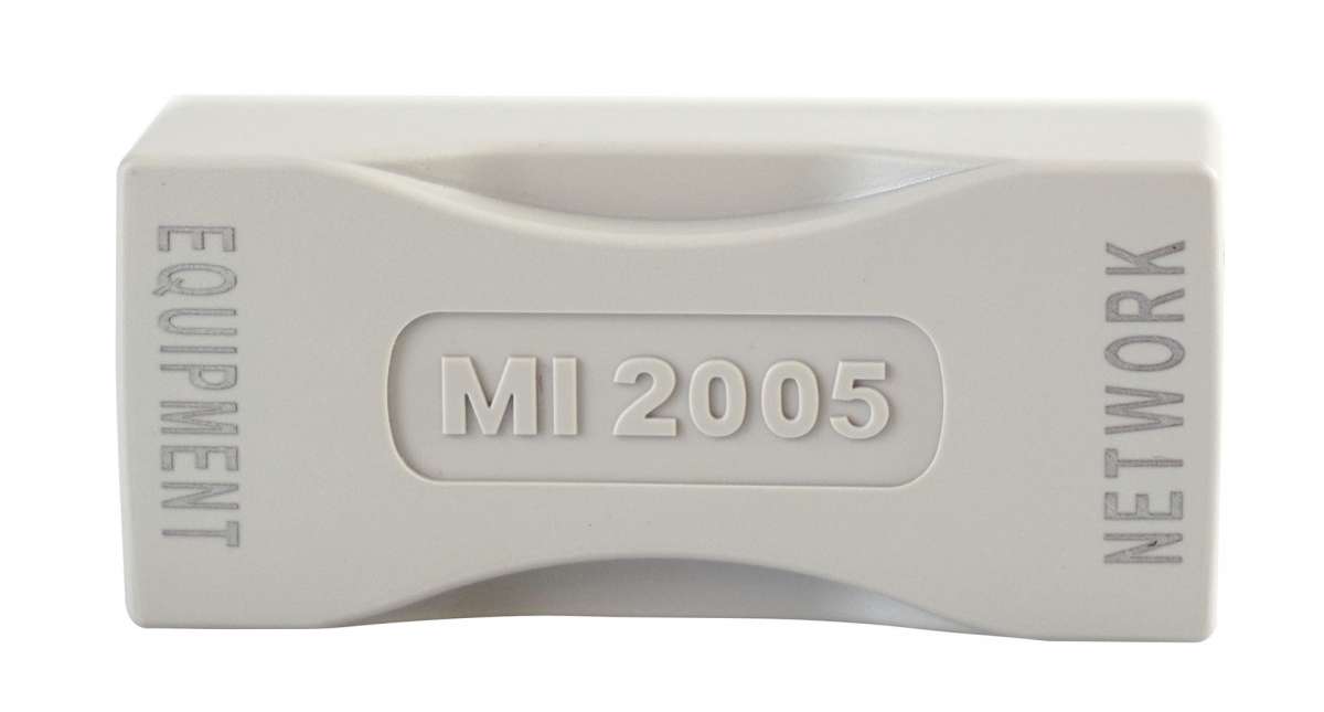 MI-2005 Medical Network Isolator — 2.5 Gbps, 2 MOPP, IEC 60601 Certified mi 2005, baaske, medical, network, isolator, isolation